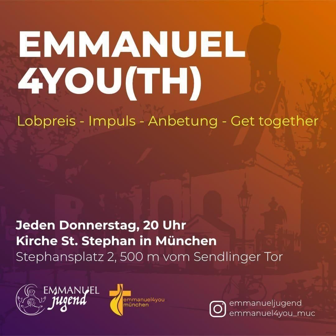emmanuel4you(th) - Jugendgebetsabend